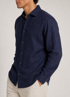 Navy Pure Lynen Chemise