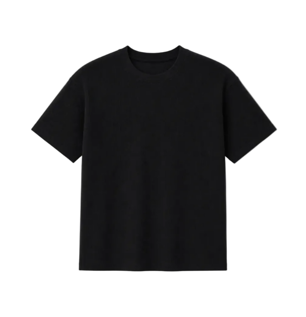 Black Essential Tee