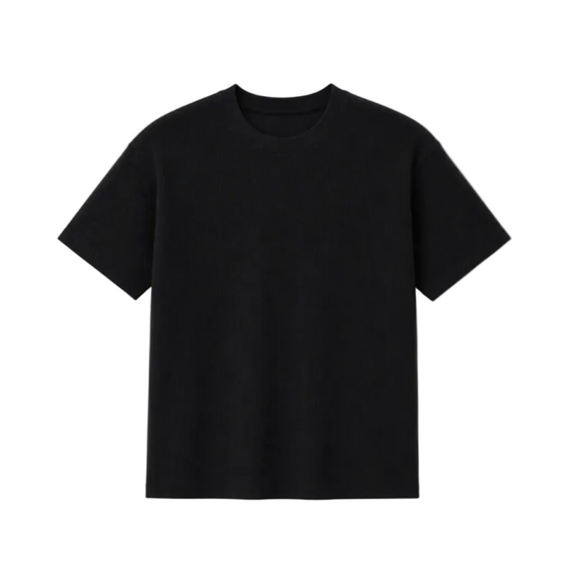 Black Essential Tee