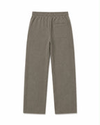 Matte Olive Texture Essential Pants