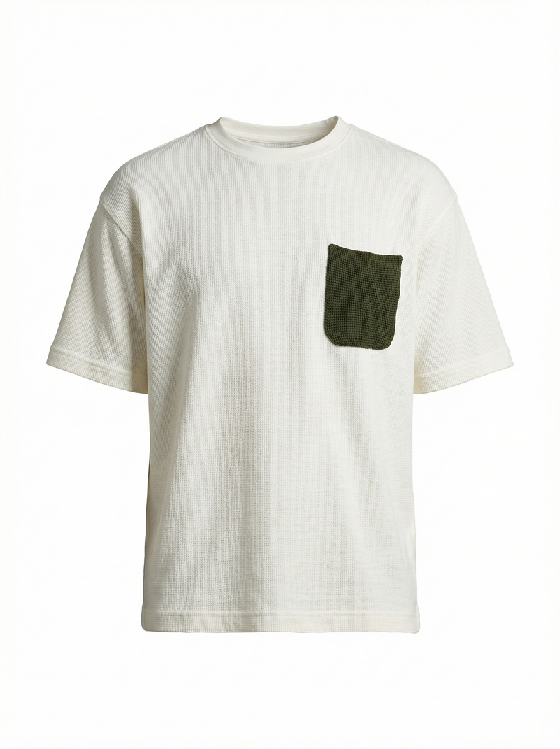 Olive Pocket Tee