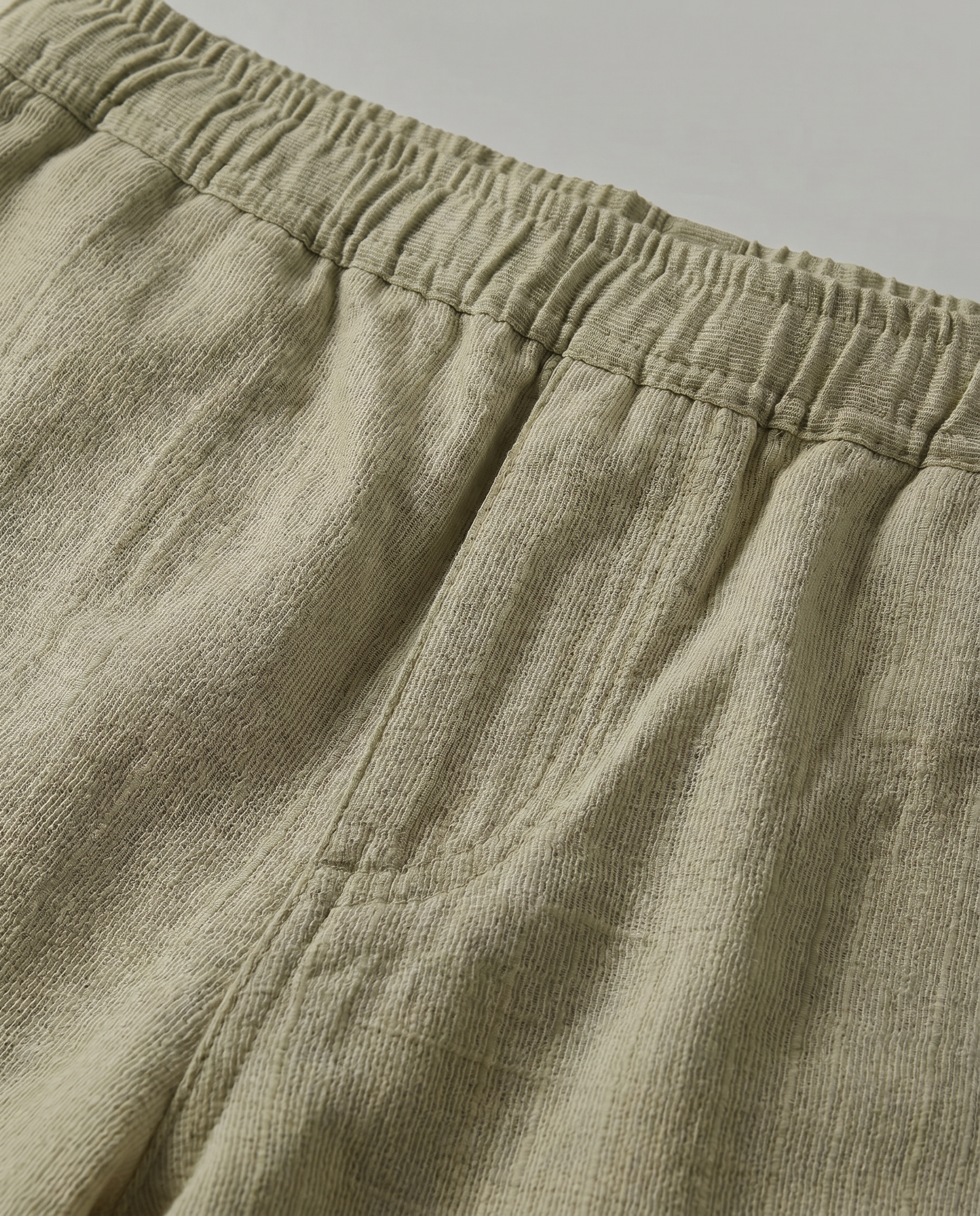 Matte Olive Lynen Pants