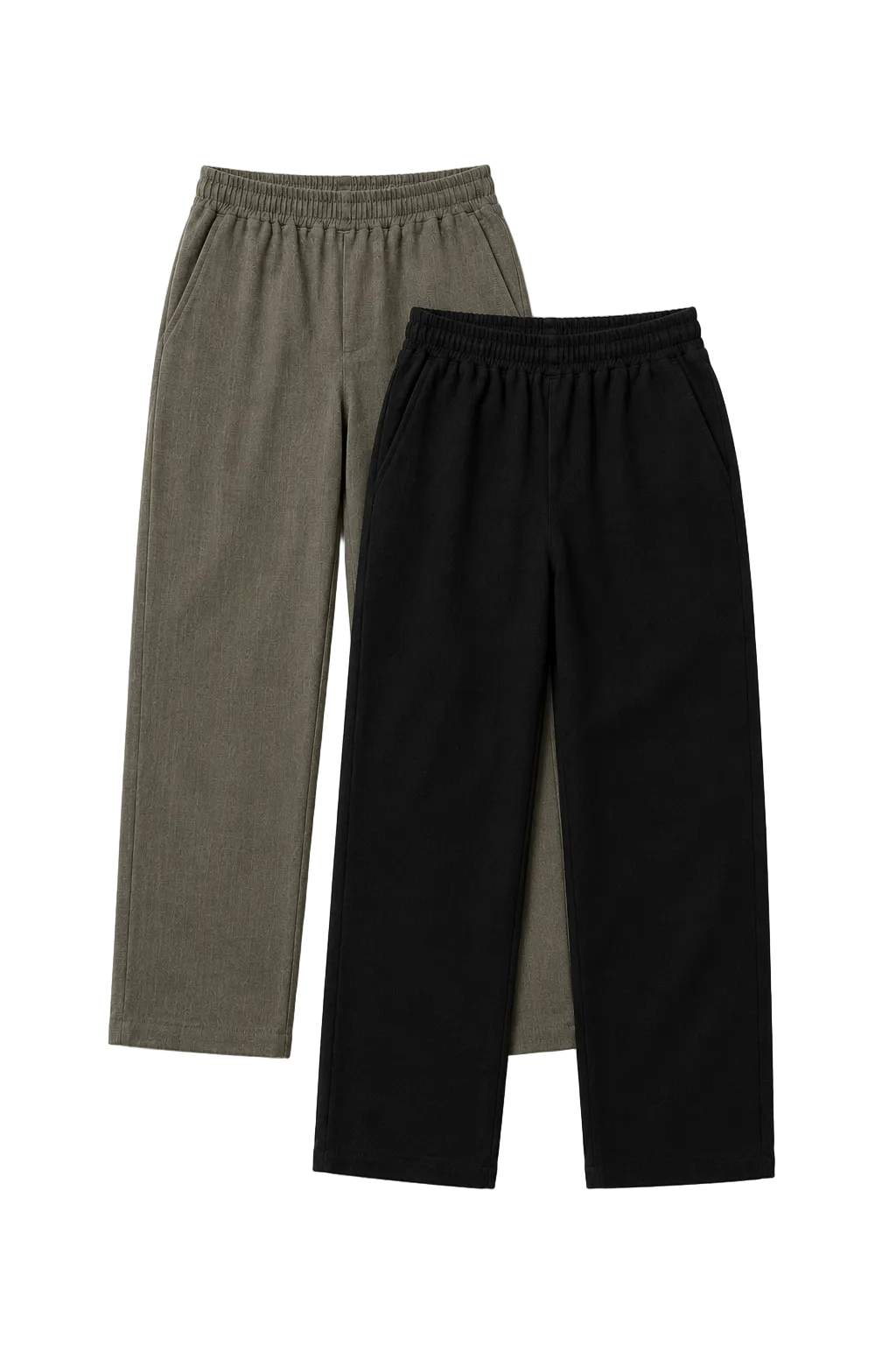 Matte Texture Essential Pants Bundle