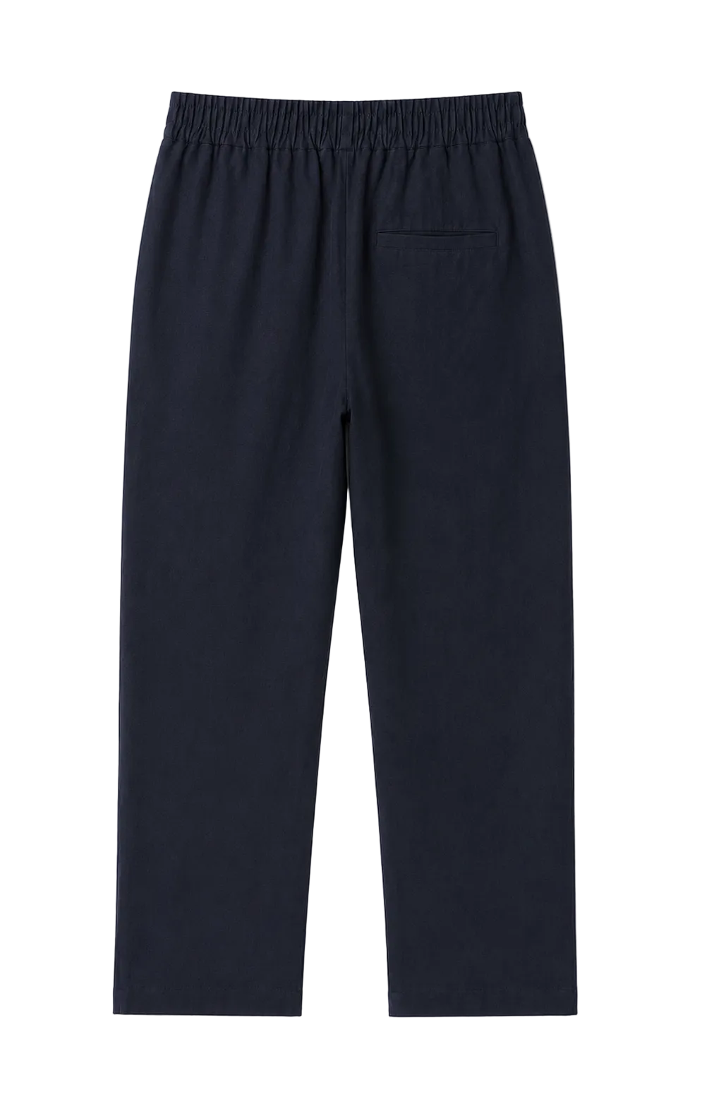Navy Lynen Trousers