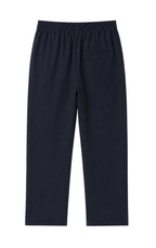Navy Lynen Trousers