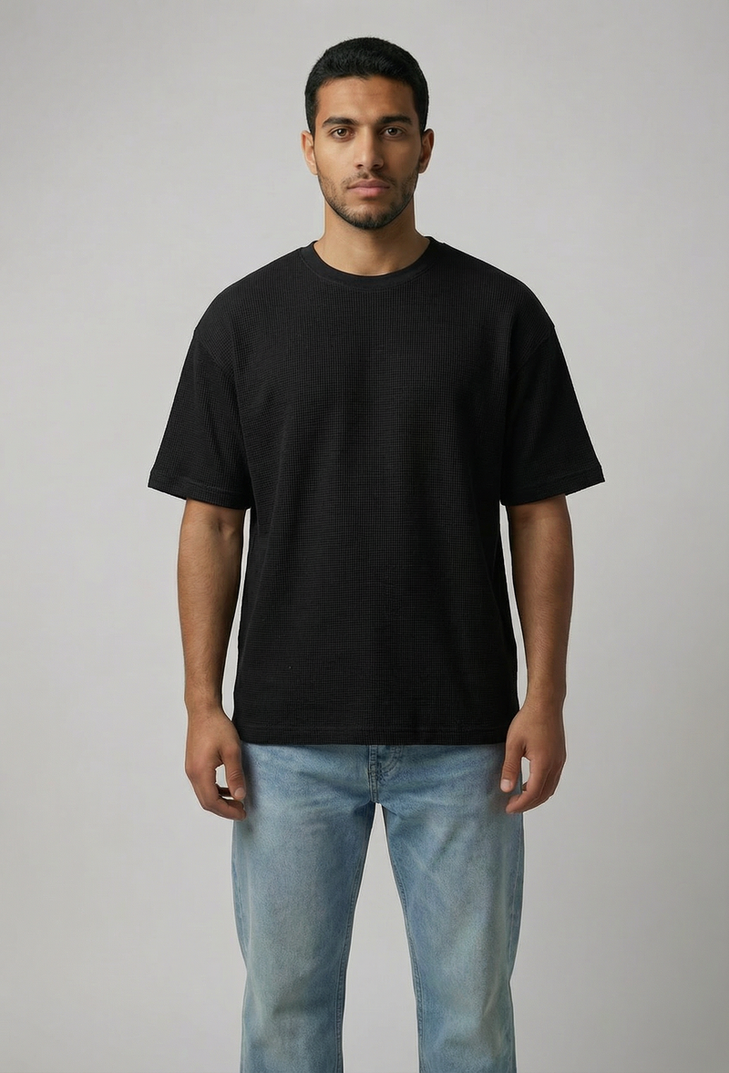 Black Essential Tee