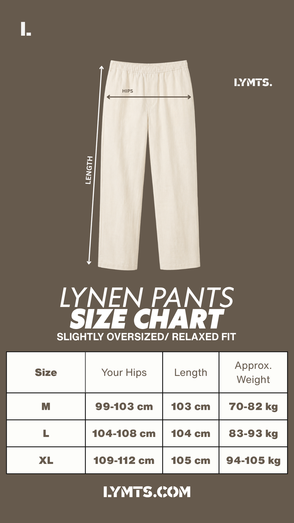 Light Beige Lynen Trousers