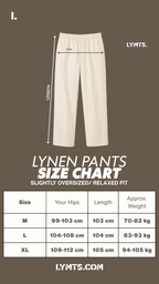 Light Beige Lynen Trousers
