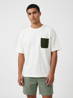 Olive Pocket Tee